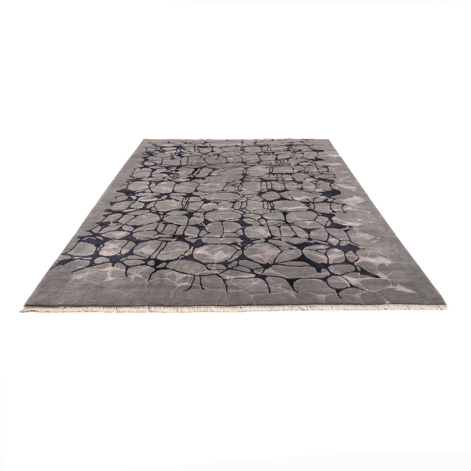Tappeto di design - 303 x 207 cm - grigio scuro