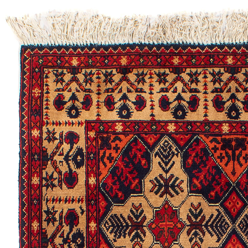 Tappeto afgano - 144 x 98 cm - rosso scuro