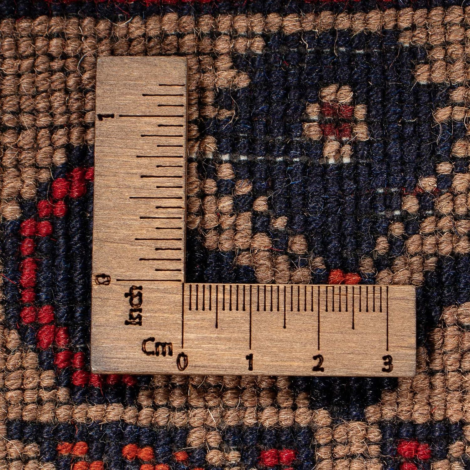 Tappeto afgano - 144 x 98 cm - rosso scuro