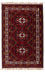 Tappeto afgano - 145 x 93 cm - rosso scuro