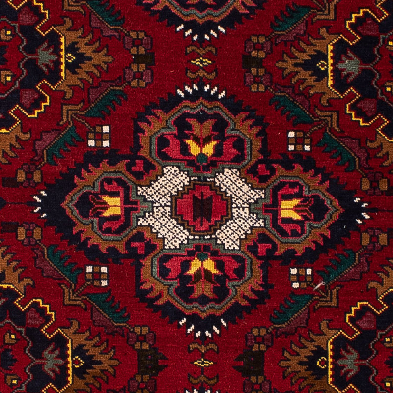 Tappeto afgano - 145 x 93 cm - rosso scuro