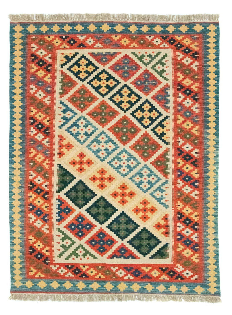Tappeto Kelim - Orientale - 202 x 153 cm - arancione
