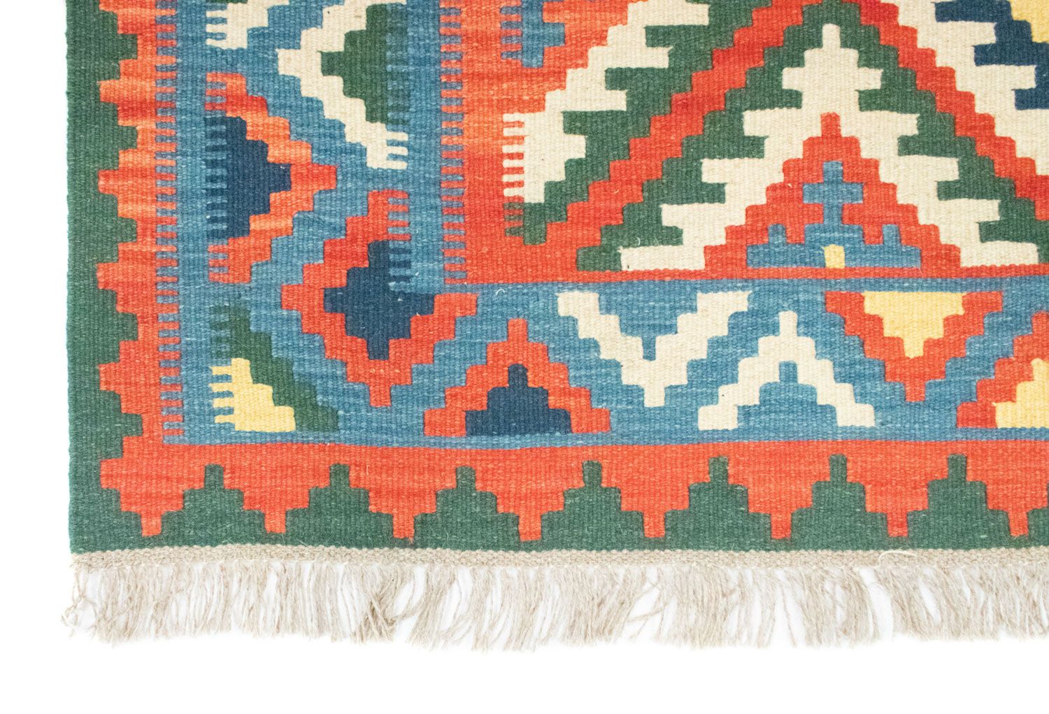 Tappeto Kelim - Orientale - 196 x 150 cm - arancione