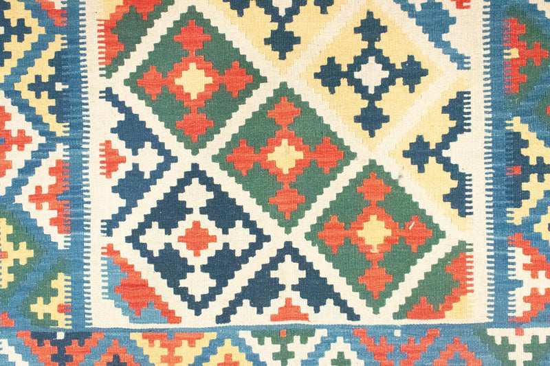 Tappeto Kelim - Orientale - 200 x 147 cm - blu