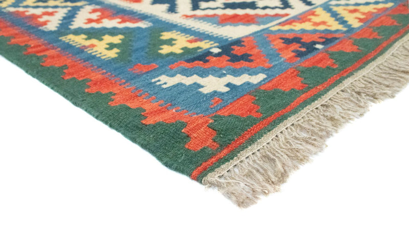 Tappeto Kelim - Orientale - 200 x 147 cm - blu