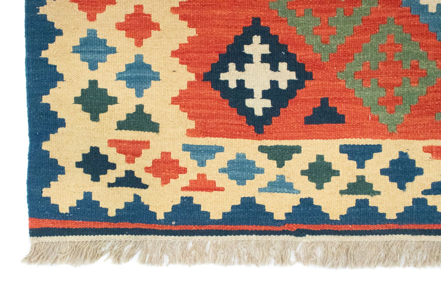 Tappeto Kelim - Orientale - 200 x 155 cm - arancione