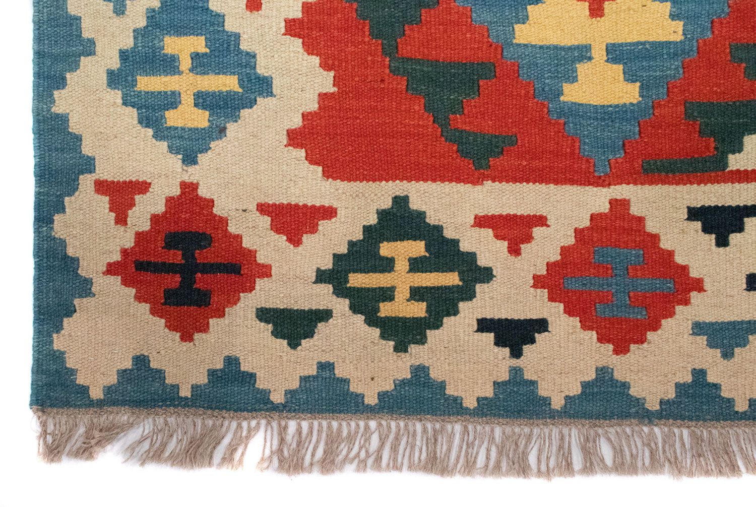 Tappeto Kelim - Orientale - 203 x 150 cm - arancione