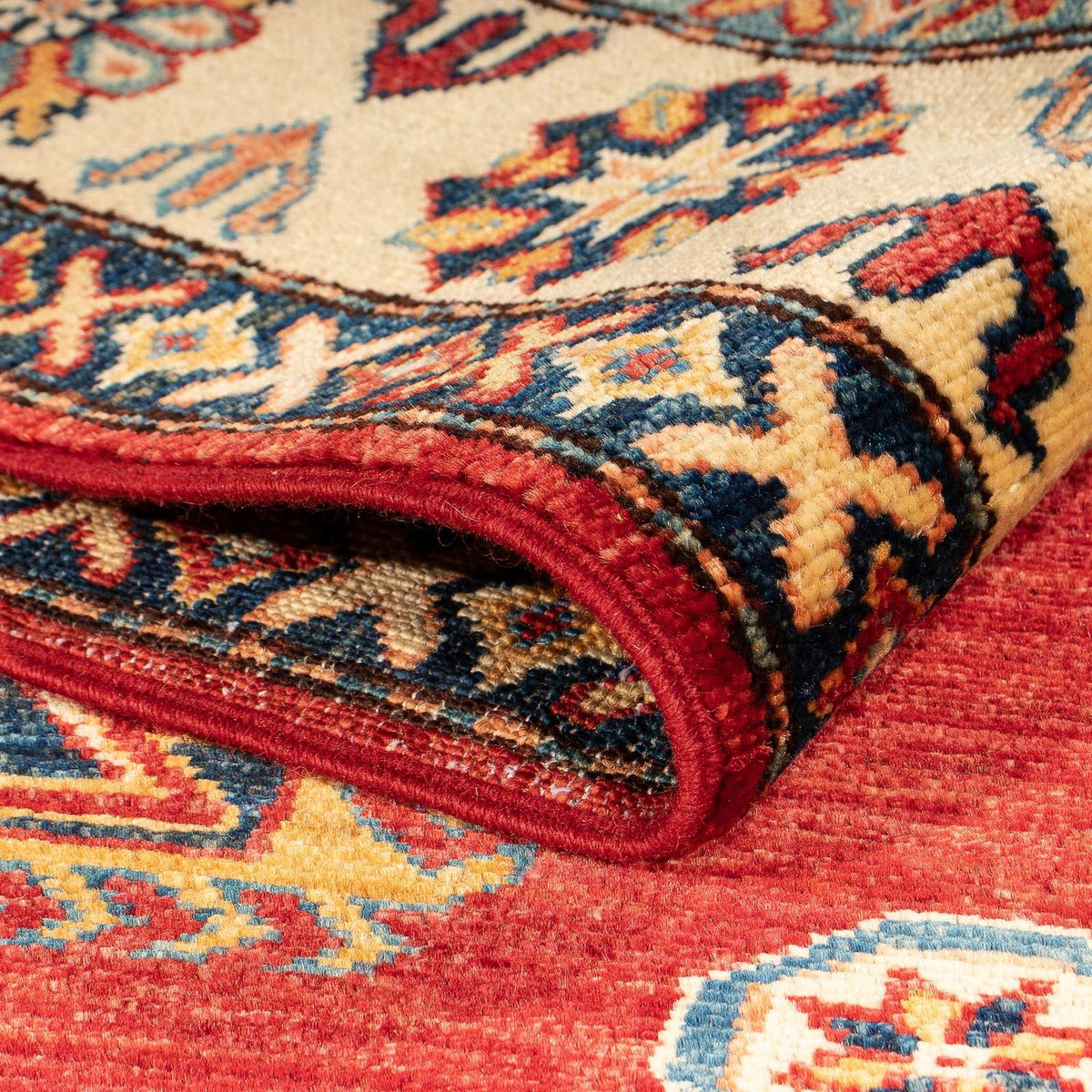 Tappeto Ziegler - Kazak - 152 x 101 cm - rosso scuro