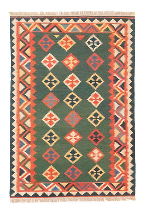 Tappeto Kelim - Orientale - 217 x 148 cm - verde