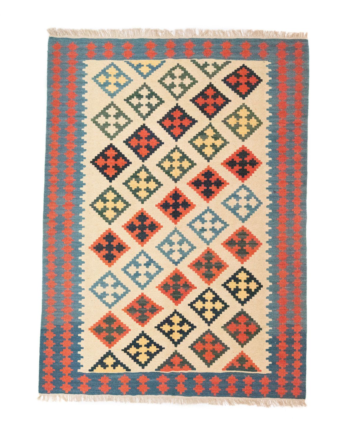 Tappeto Kelim - Orientale - 205 x 150 cm - beige