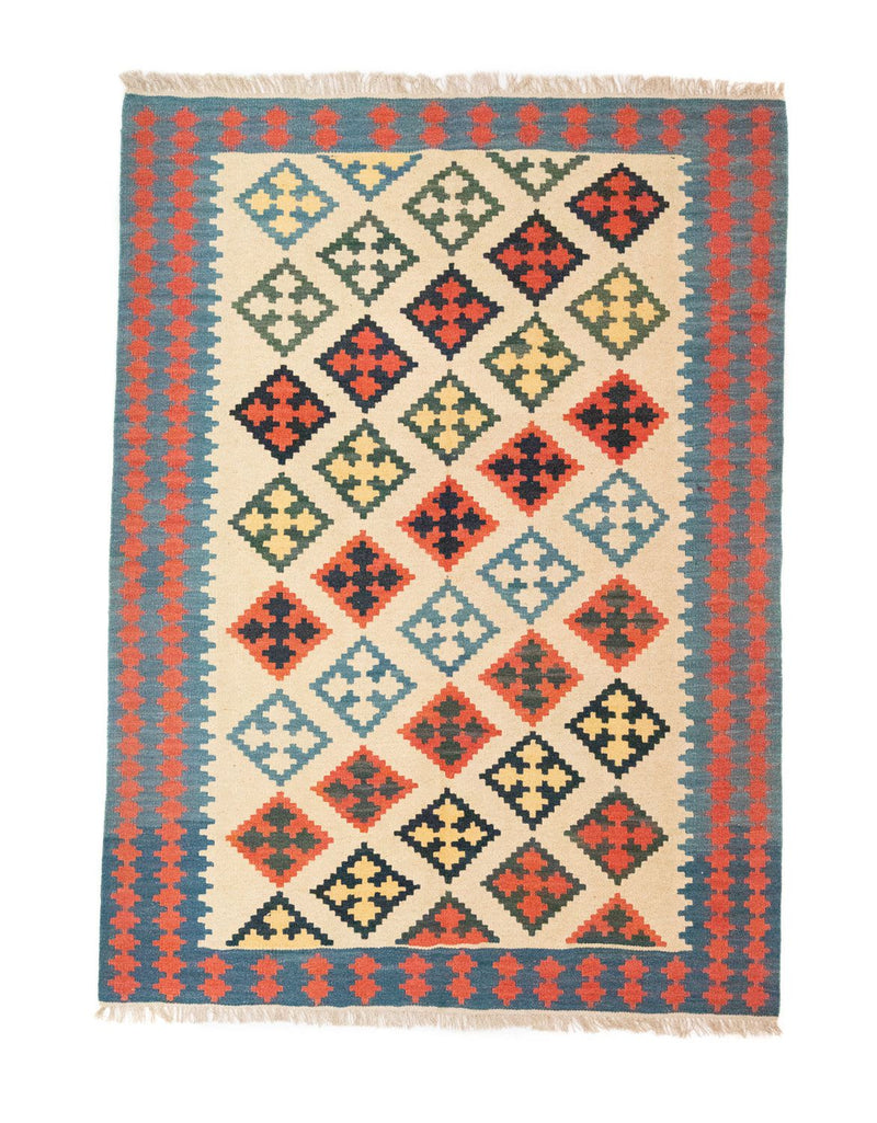 Tappeto Kelim - Orientale - 205 x 150 cm - beige