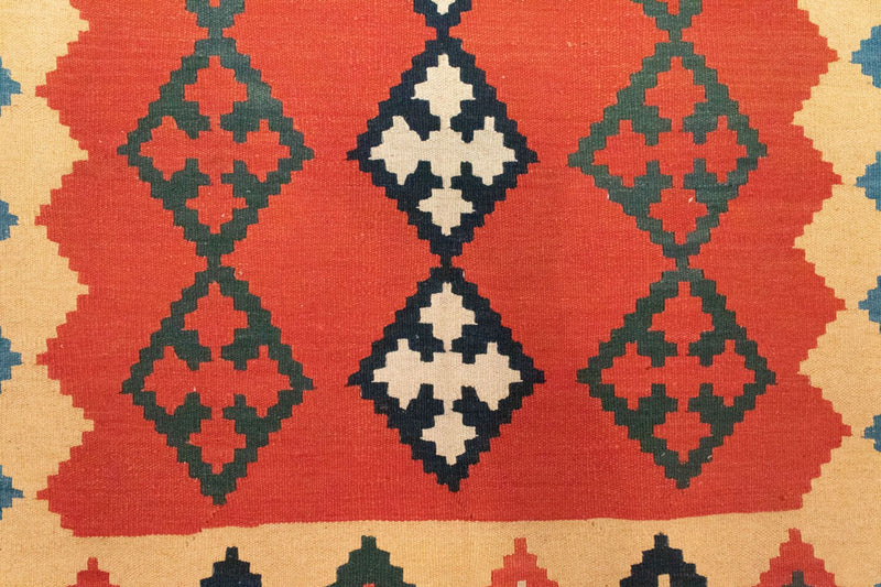 Tappeto Kelim - Orientale - 200 x 150 cm - arancione