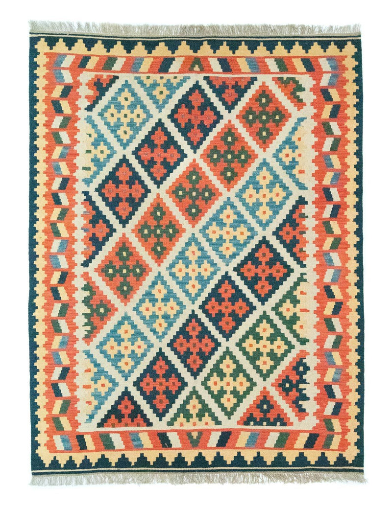 Tappeto Kelim - Orientale - 205 x 157 cm - arancione