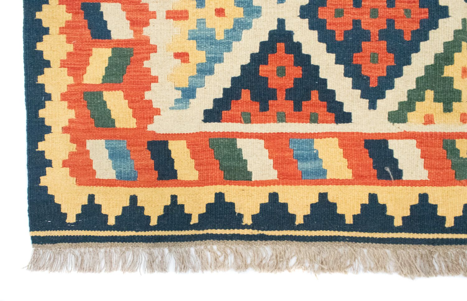 Tappeto Kelim - Orientale - 205 x 157 cm - arancione