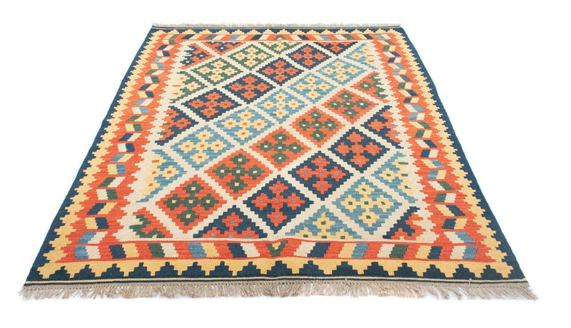 Tappeto Kelim - Orientale - 205 x 157 cm - arancione