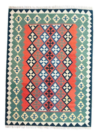 Tappeto Kelim - Orientale - 202 x 150 cm - arancione