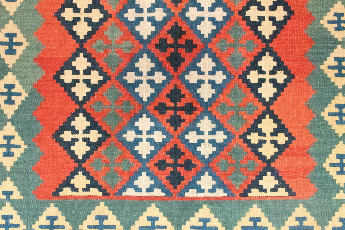 Tappeto Kelim - Orientale - 202 x 150 cm - arancione