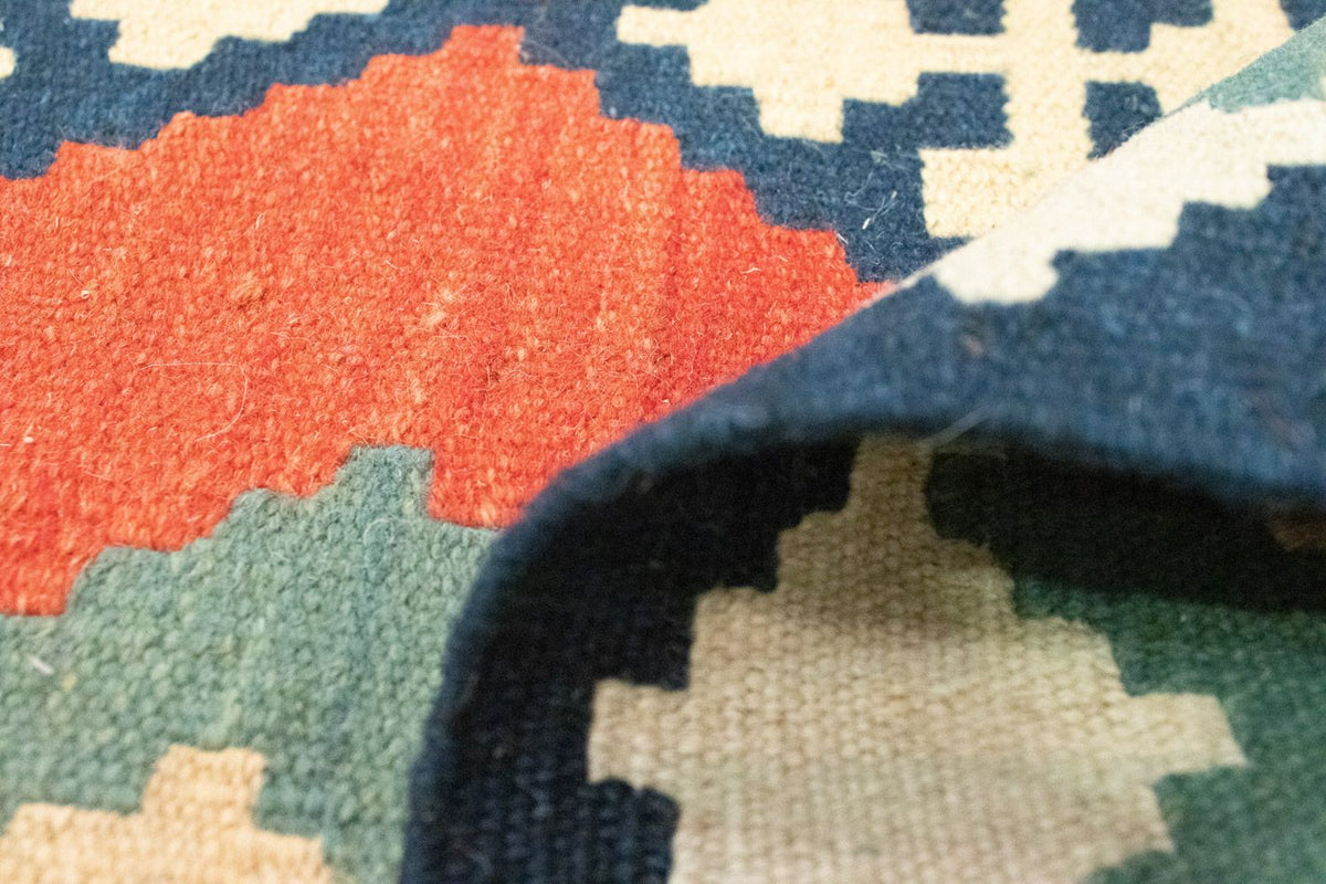 Tappeto Kelim - Orientale - 202 x 150 cm - arancione