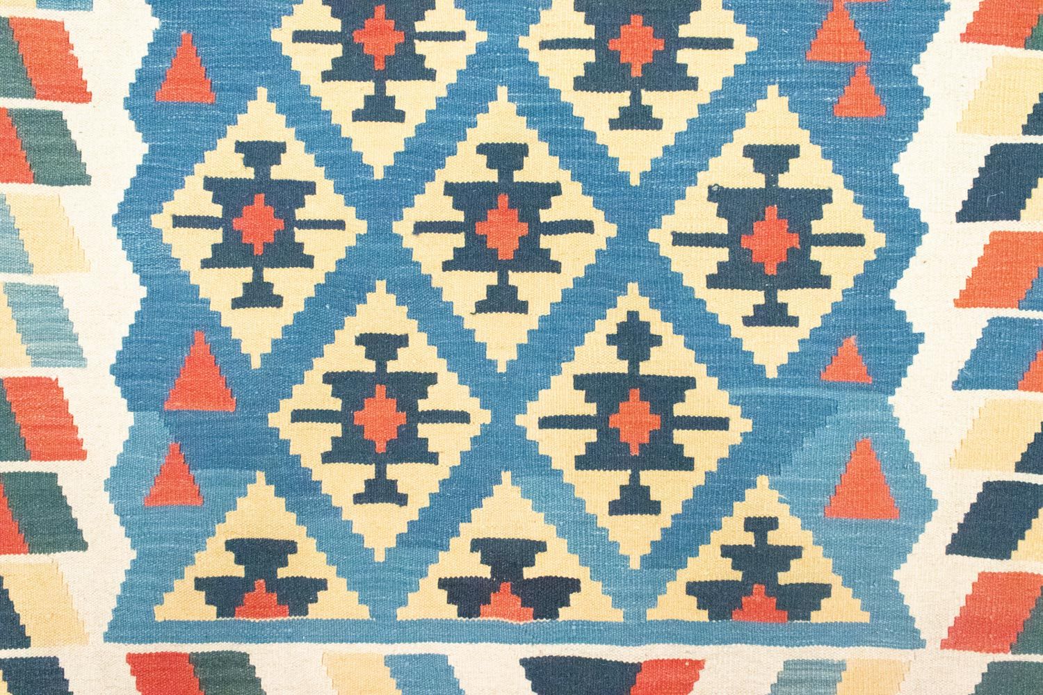 Tappeto Kelim - Orientale - 205 x 156 cm - blu
