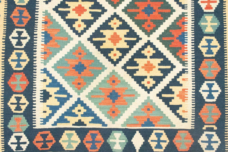 Tappeto Kelim - Orientale - 187 x 126 cm - blu