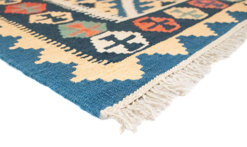 Tappeto Kelim - Orientale - 187 x 126 cm - blu
