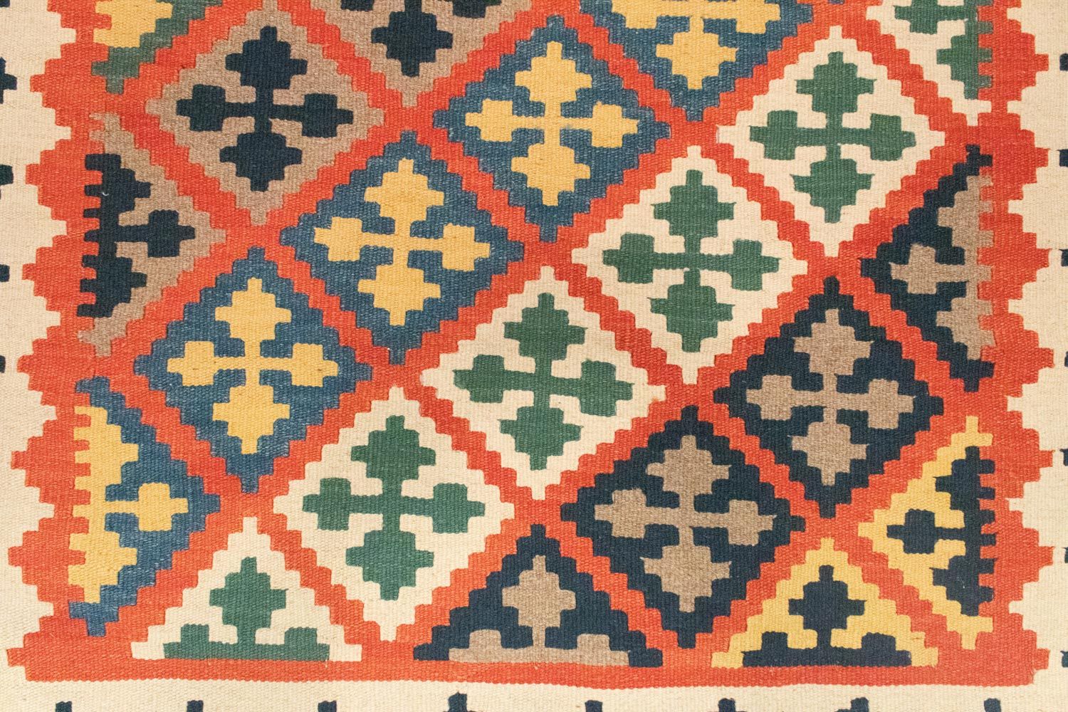 Tappeto Kelim - Orientale - 186 x 119 cm - arancione