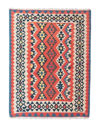 Tappeto Kelim - Orientale - 174 x 128 cm - rosso