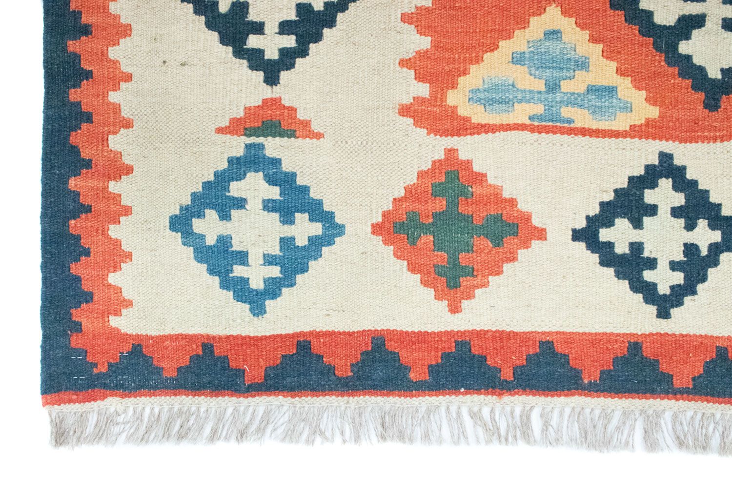 Tappeto Kelim - Orientale - 167 x 130 cm - arancione