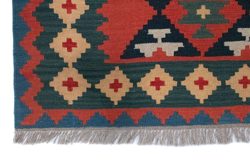 Tappeto Kelim - Orientale - 184 x 120 cm - arancione