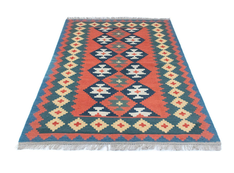 Tappeto Kelim - Orientale - 184 x 120 cm - arancione