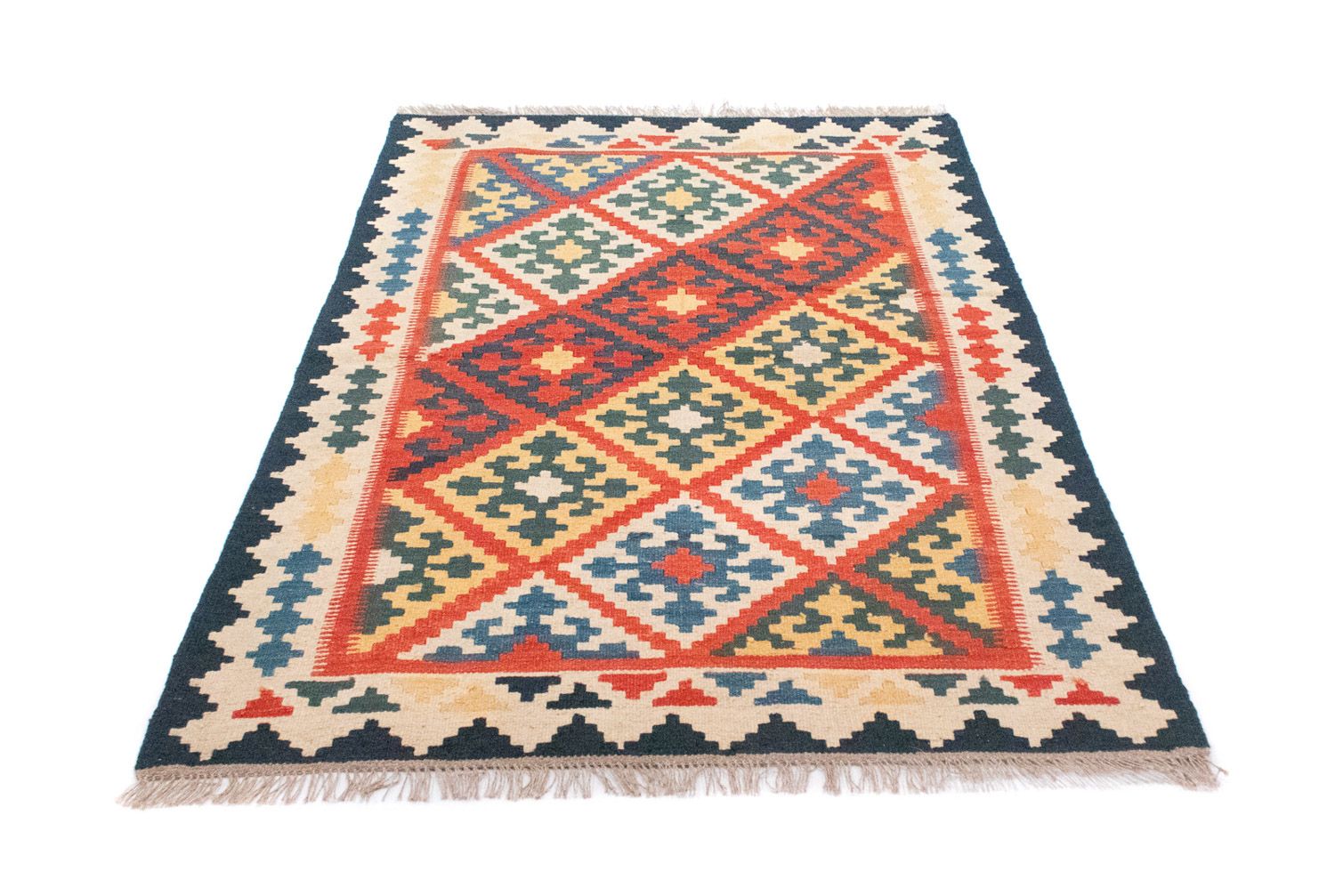 Tappeto Kelim - Orientale - 180 x 120 cm - arancione