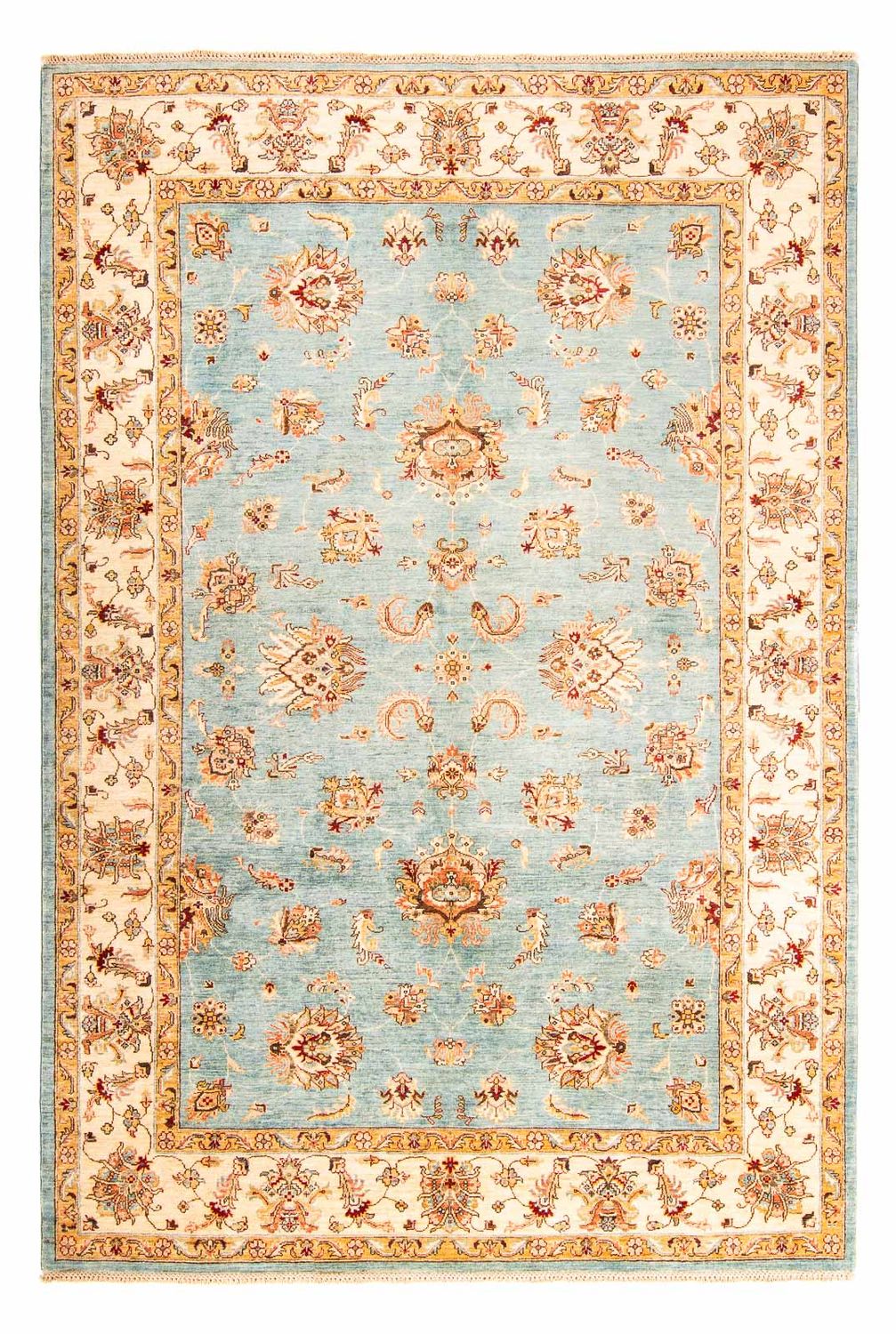 Tappeto Ziegler - 301 x 208 cm - blu chiaro