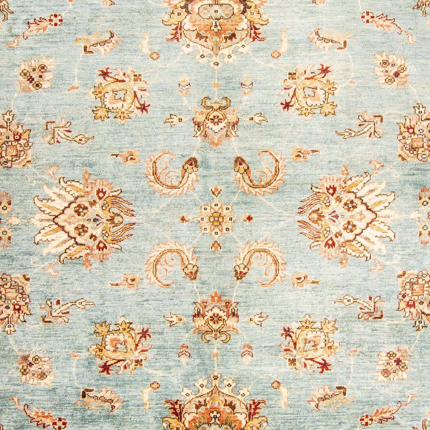 Tappeto Ziegler - 301 x 208 cm - blu chiaro
