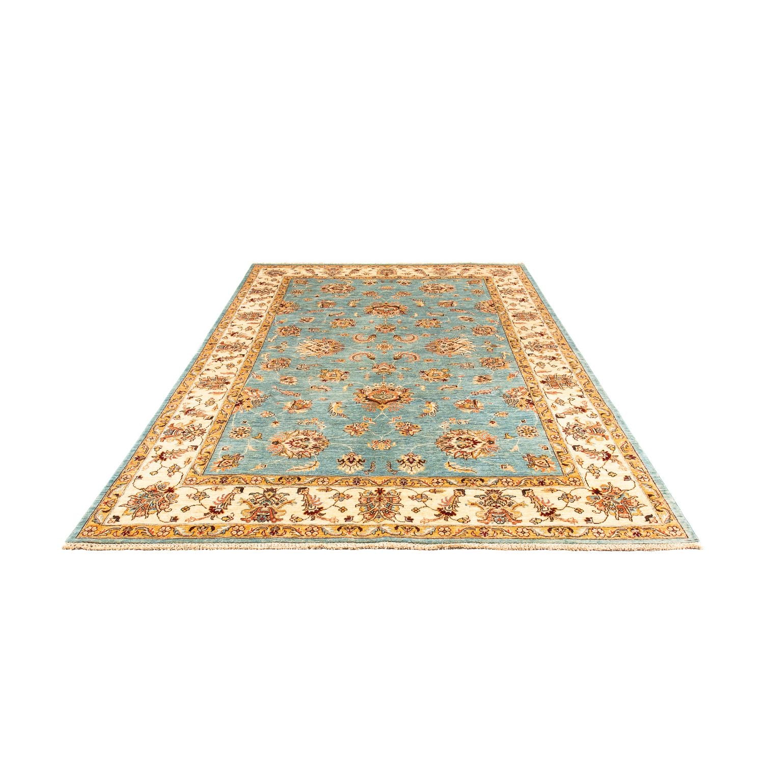 Tappeto Ziegler - 301 x 208 cm - blu chiaro
