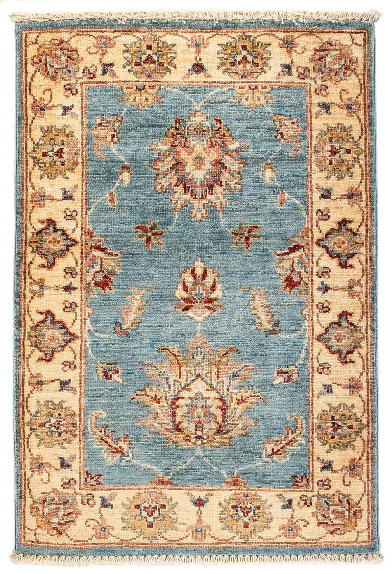 Tappeto Ziegler - 95 x 63 cm - blu chiaro