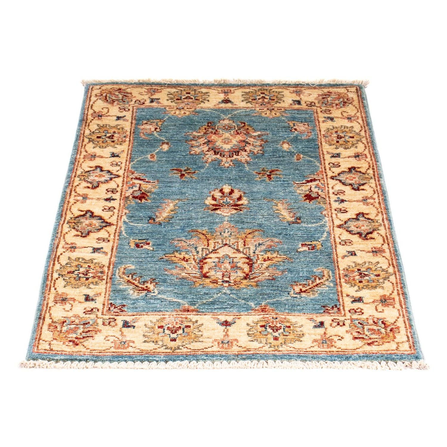 Tappeto Ziegler - 96 x 64 cm - blu chiaro
