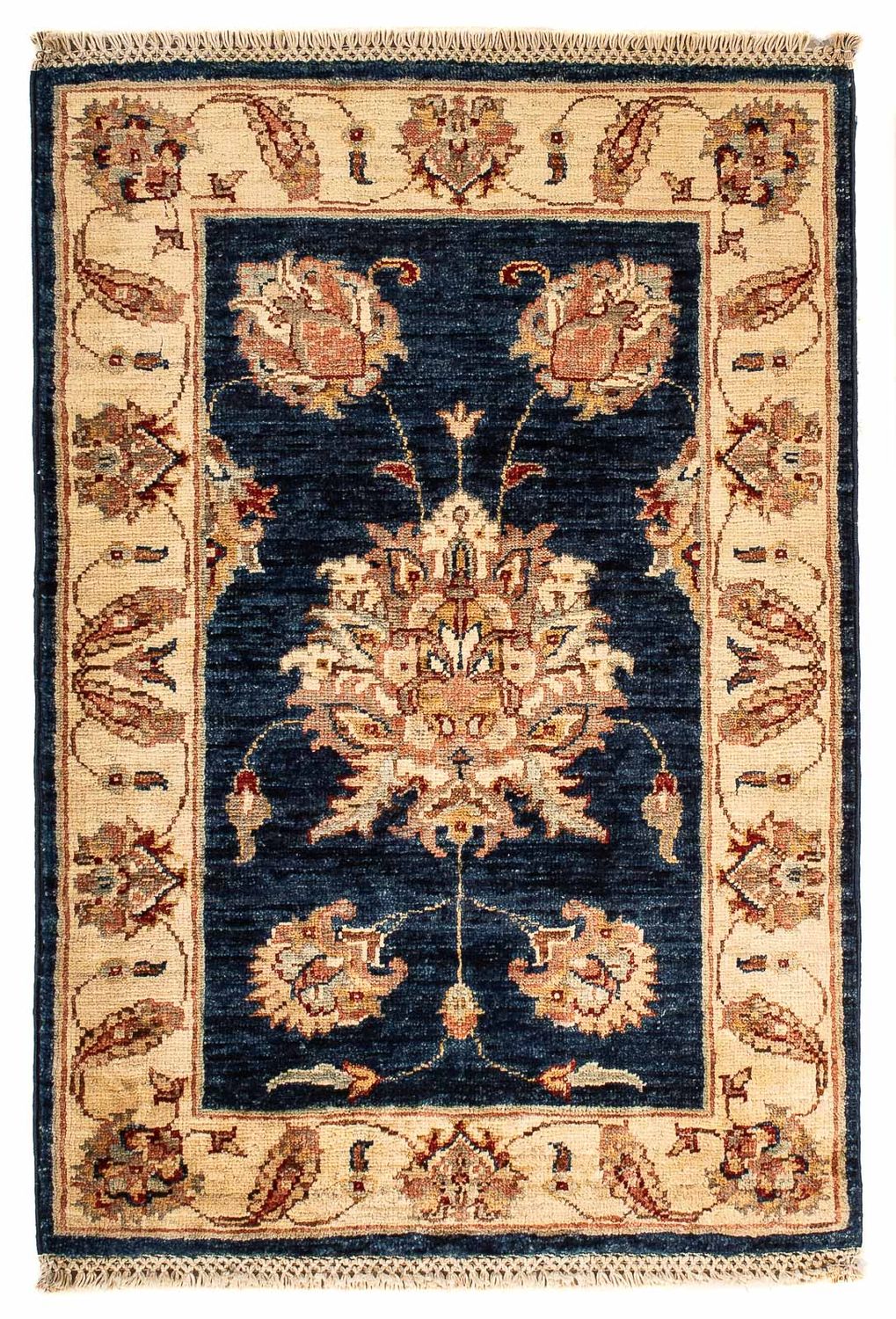 Tappeto Ziegler - 95 x 59 cm - blu scuro