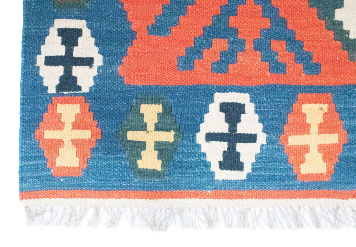 Tappeto Kelim - Orientale - 181 x 126 cm - arancione