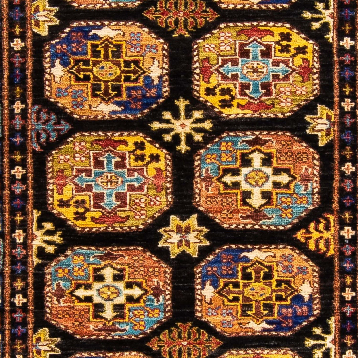 Tappeto corsia Tappeto Ziegler - Ariana - 302 x 89 cm - blu scuro