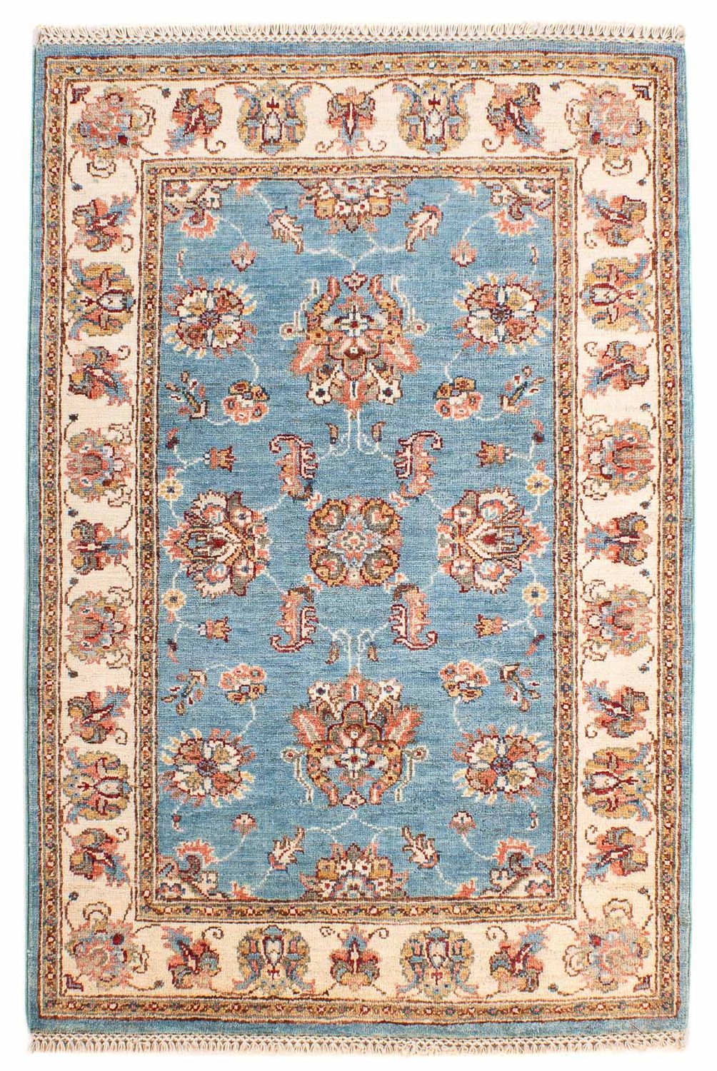 Tappeto Ziegler - 122 x 86 cm - blu chiaro