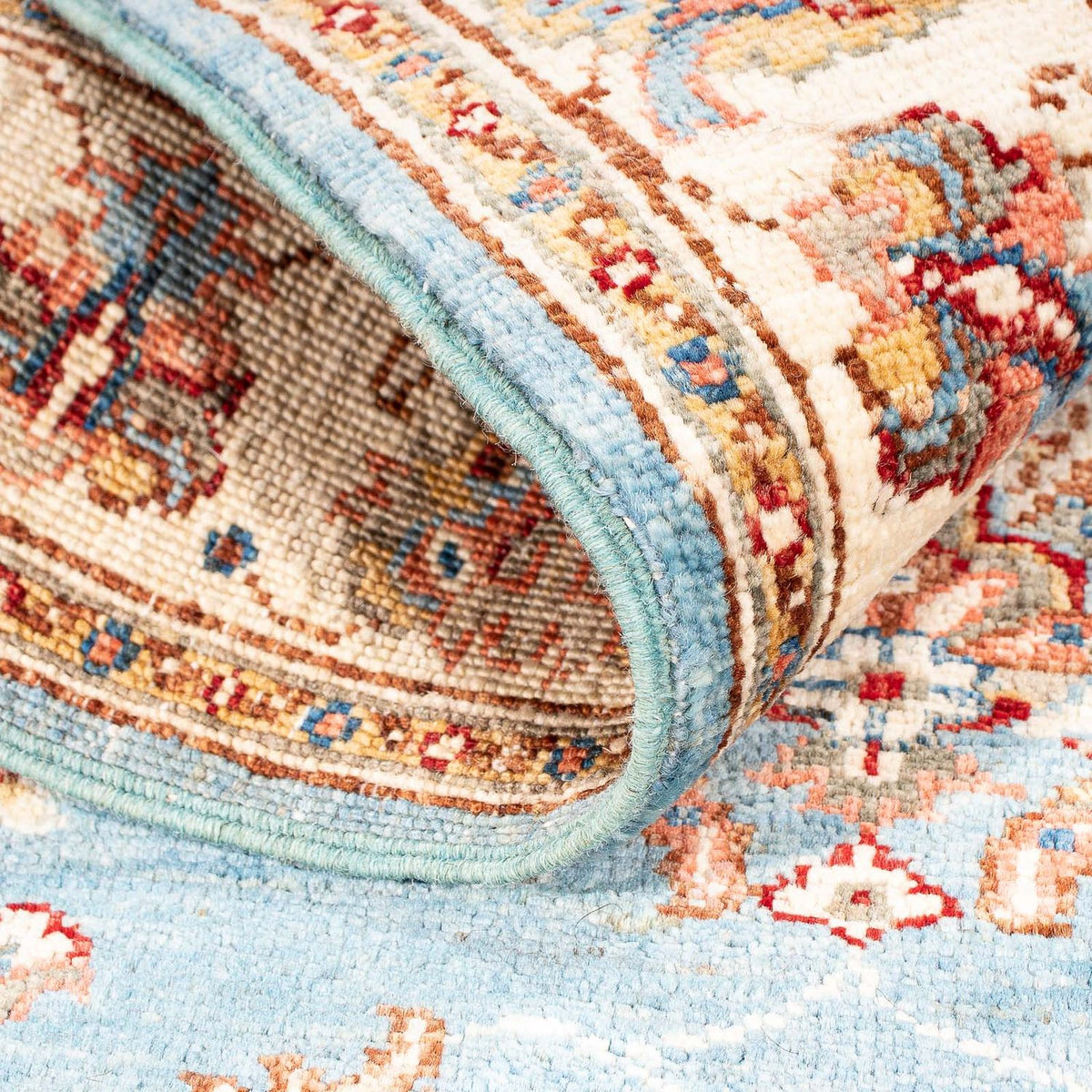 Tappeto Ziegler - 122 x 86 cm - blu chiaro