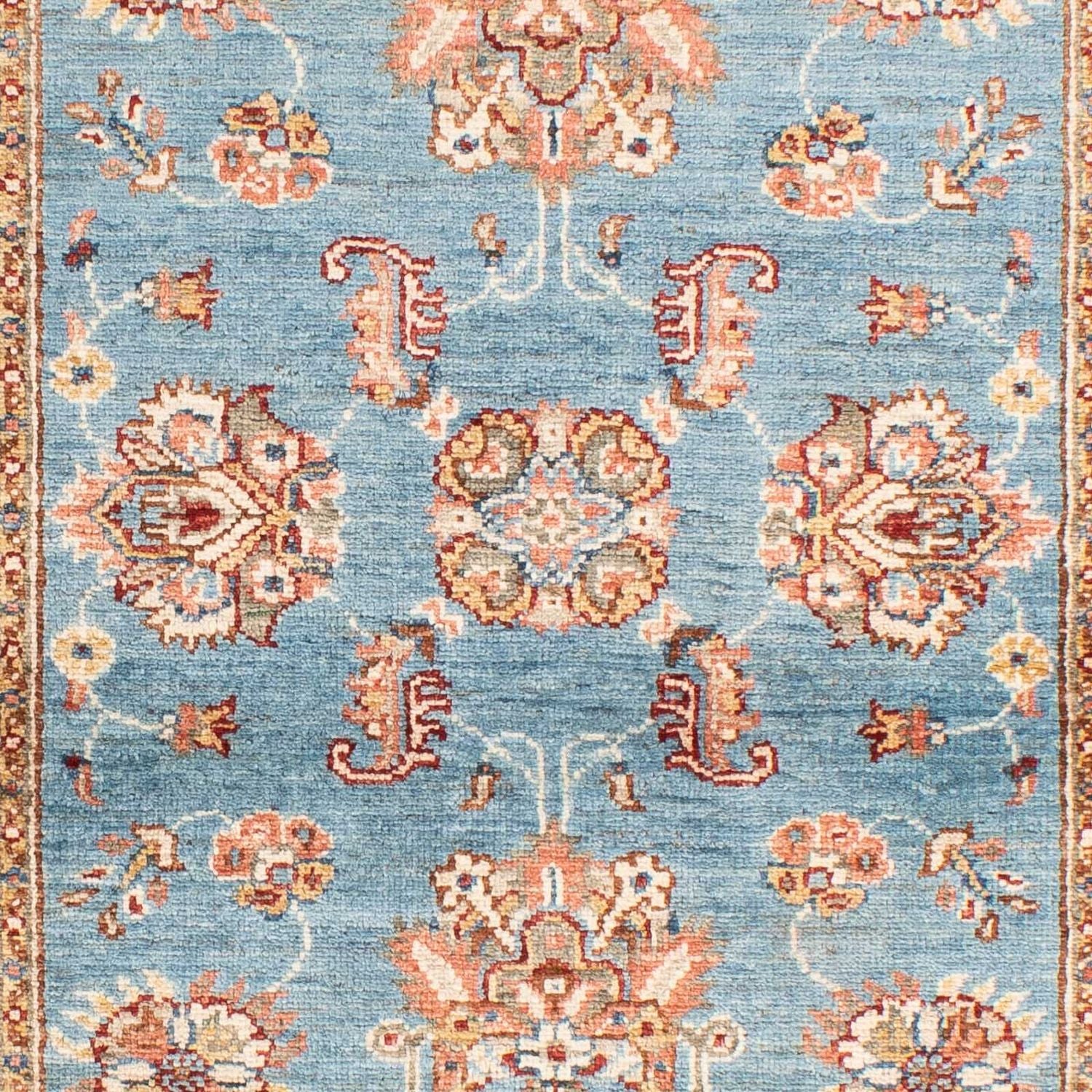 Tappeto Ziegler - 122 x 84 cm - blu chiaro