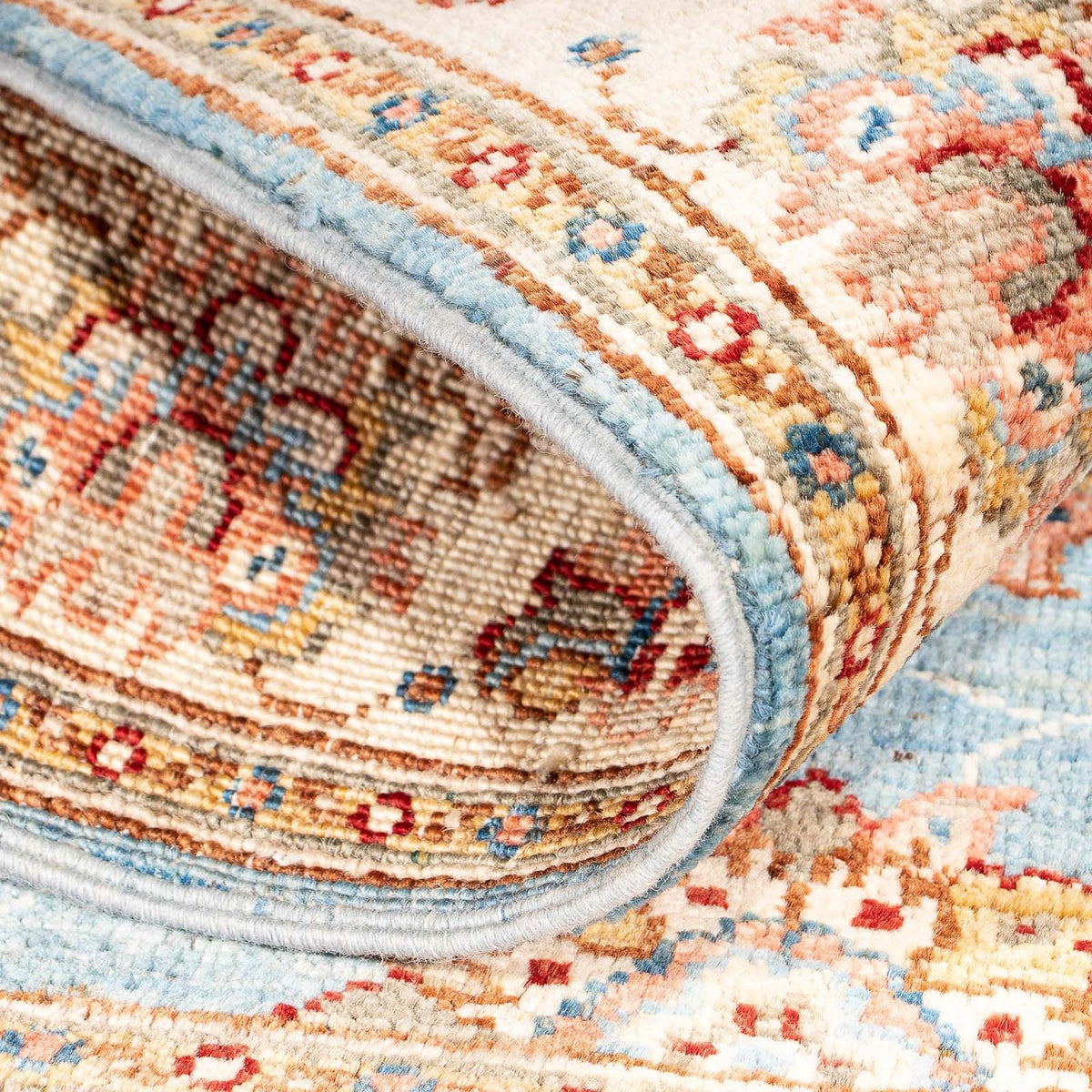 Tappeto Ziegler - 122 x 84 cm - blu chiaro