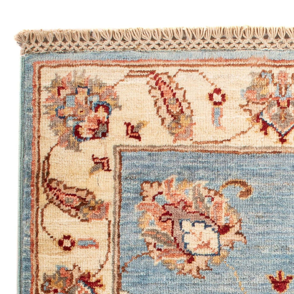 Tappeto Ziegler - 92 x 63 cm - blu chiaro