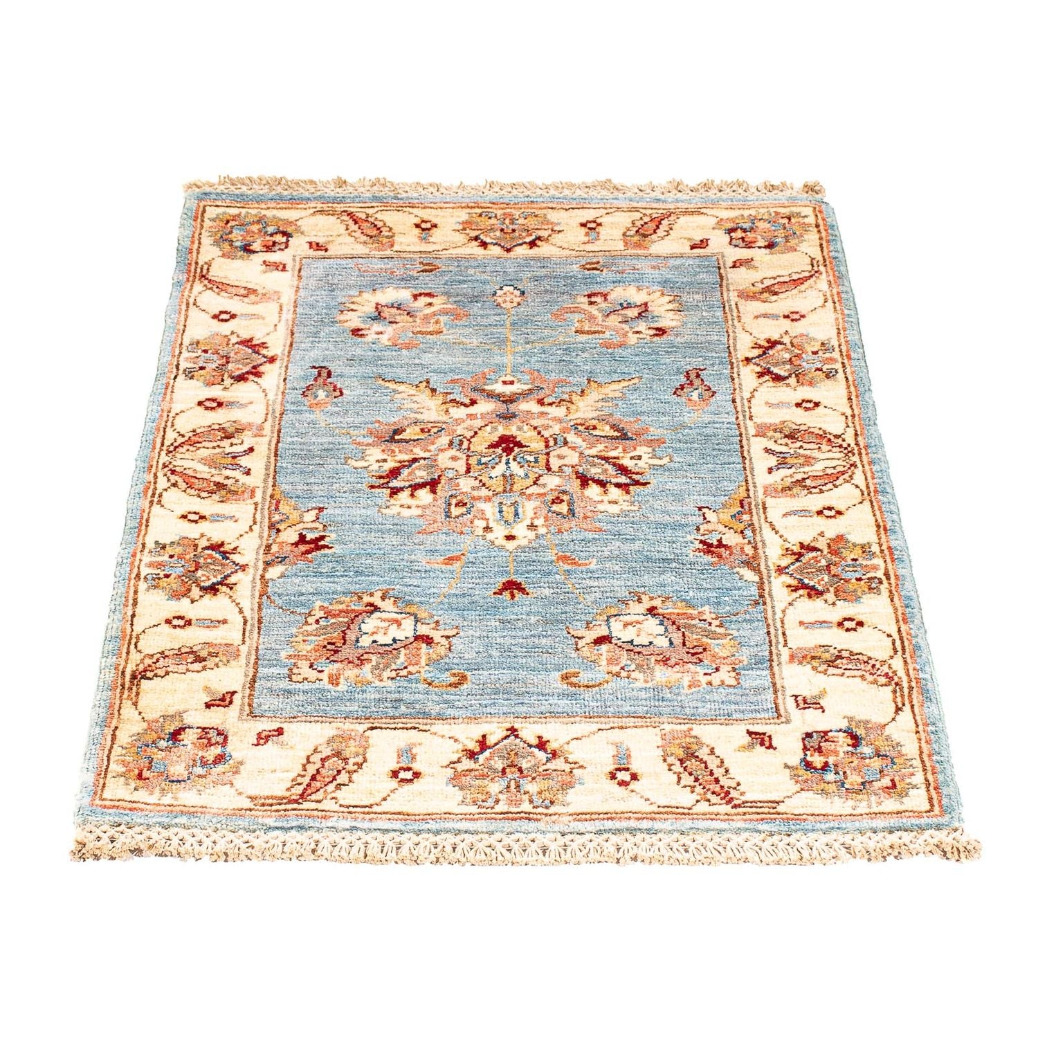 Tappeto Ziegler - 92 x 63 cm - blu chiaro
