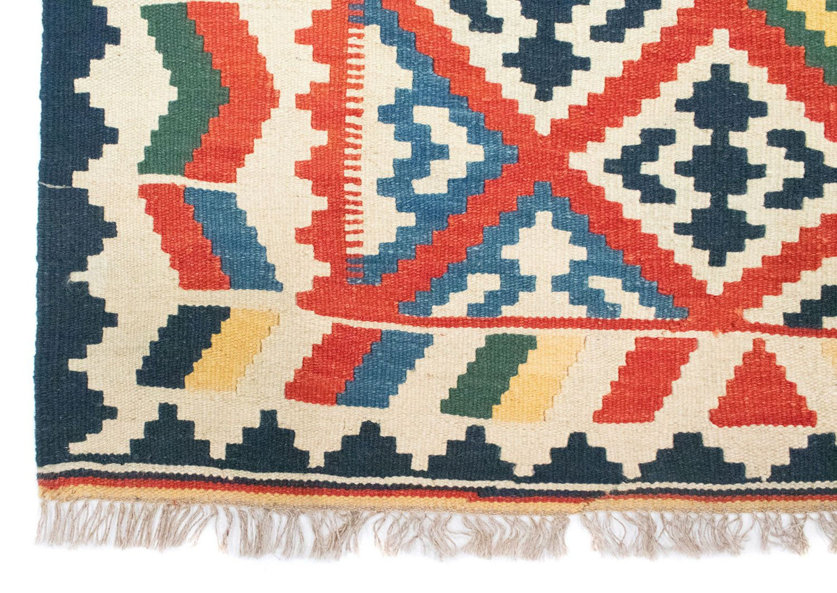 Tappeto Kelim - Orientale - 185 x 125 cm - arancione