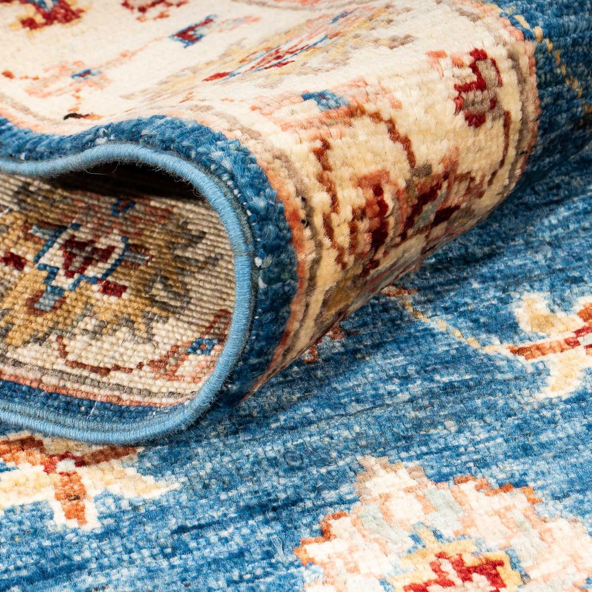 Tappeto corsia Tappeto Ziegler - 184 x 64 cm - blu scuro