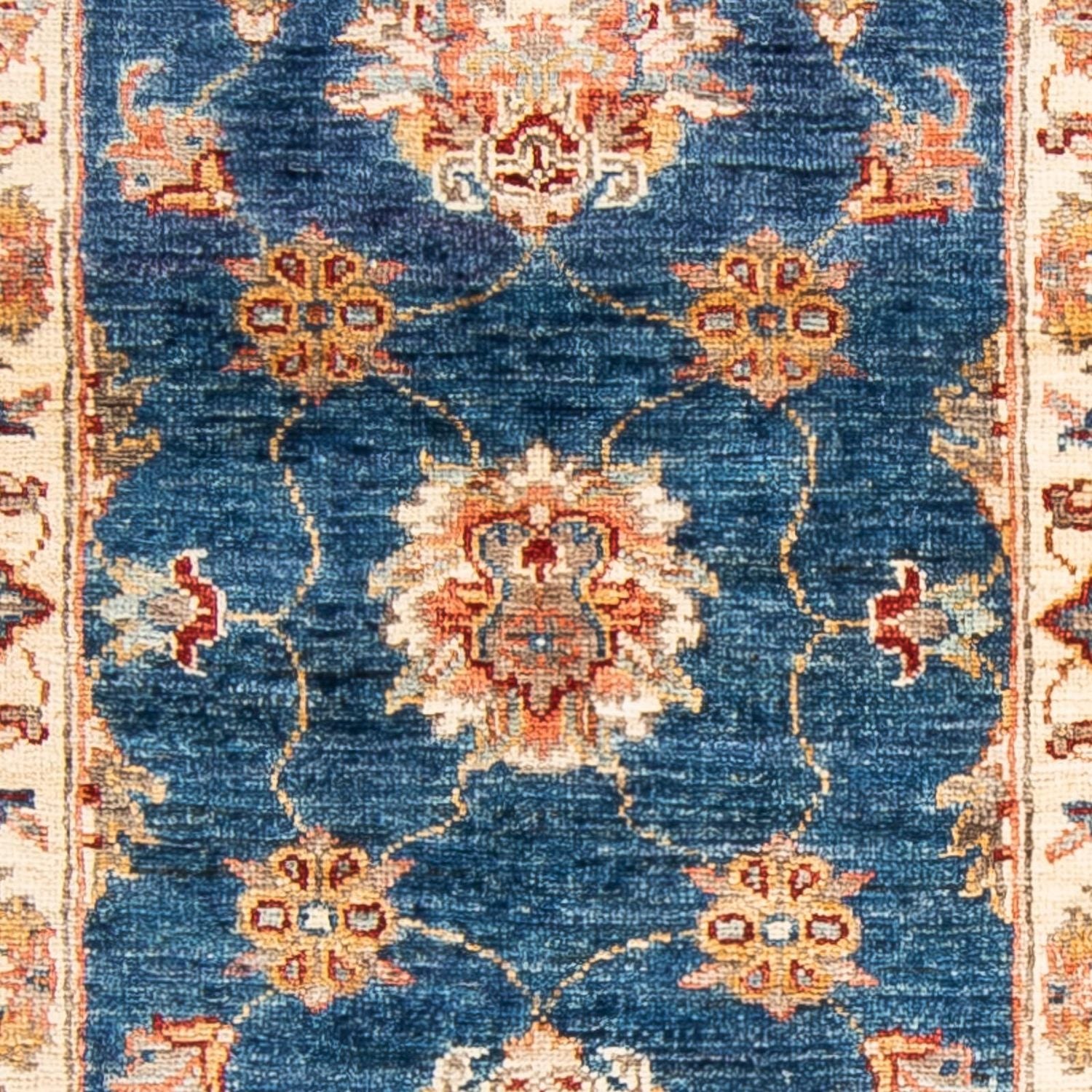 Tappeto corsia Tappeto Ziegler - 185 x 63 cm - blu scuro