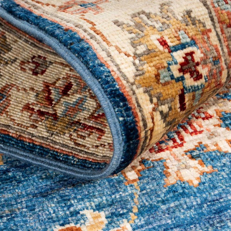 Tappeto corsia Tappeto Ziegler - 185 x 63 cm - blu scuro