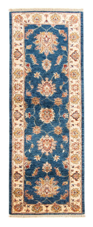 Tappeto corsia Tappeto Ziegler - 186 x 59 cm - blu scuro